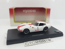 Kyosho 1:43 scale Toyota 2000GT Coupe #1 FUJI 24H 1967(White) *Retired* 03032F