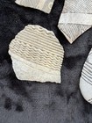 Anasazi Native American Pottery Shards 1100-1250 A.D. Black & White Tula Rosa — photo 4