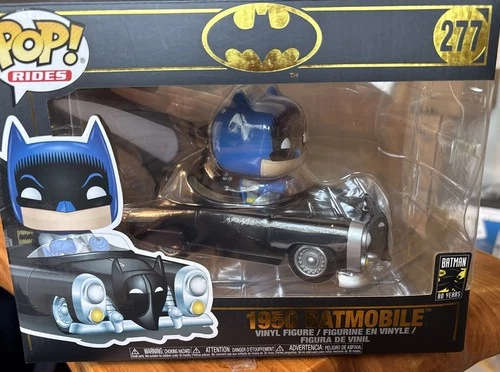 Funko Pop Rides Batman #277 - 1950 Batmobile, Vaulted