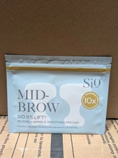 Sio Mid-Brow Forehead Anti-Patch-Rapid Overnight Reusable Patch Exp Jun 2027