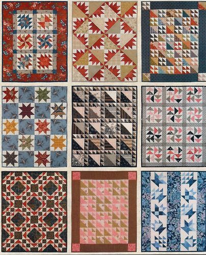 Types Of Quilt Block Poster Fullsize 24x36, 32x48 inches