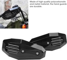 KIMISS Motorcycle Handguards, 2PCS Hand Guards Motorcycle Hand Guard Brush Bar P