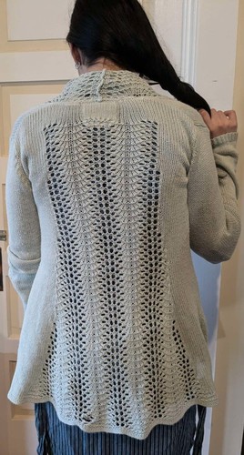 Anthropologie Angel of the North Knitted MINT Sweater Cardigan Long SIZE S(PRE-) - Picture 5 of 14