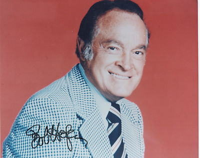 BOB HOPE signiertes 10x8 Foto THE LEMON DROP KID COA
