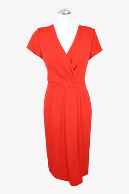 escada kleid rot