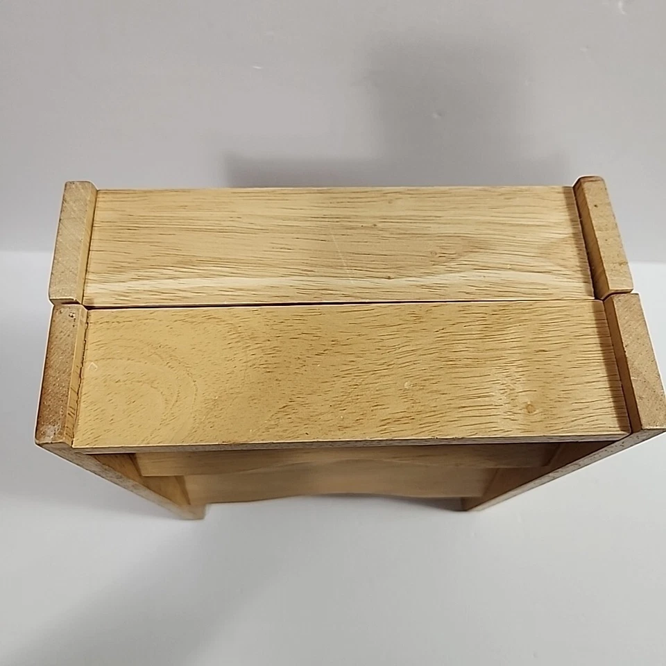 Soporte de correo con bisagras de madera/gabinete para llaves cierre magnético caja de montaje en pared oculta Foto 4 de 4