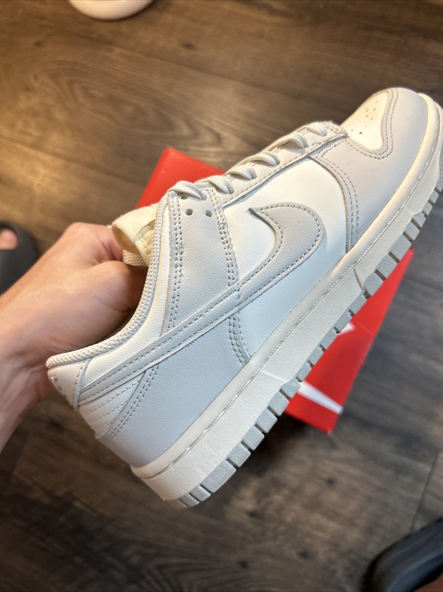 Nike Dunk Low Sail Light Bone Size 8W - VERY CLEAN | eBay