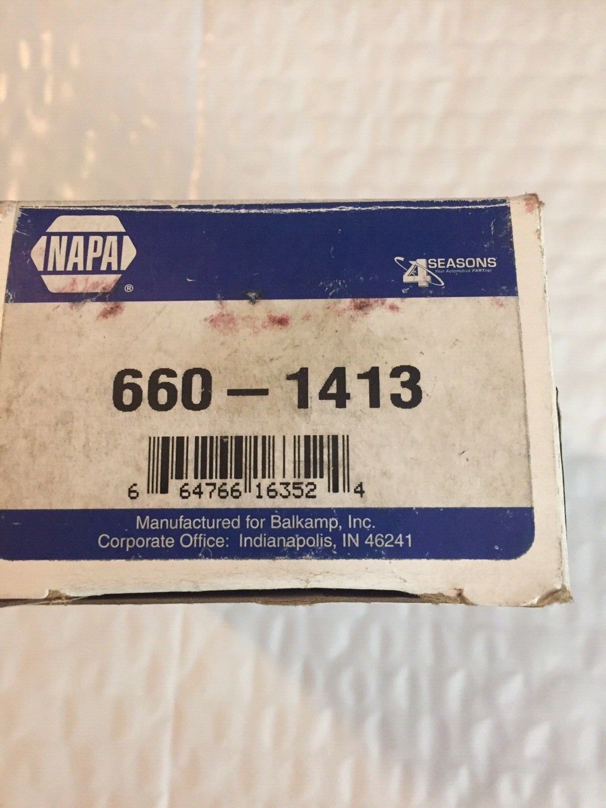 NAPA Auto Parts Seals Filter Lens Tape Grease Zerks Fittings NOS for