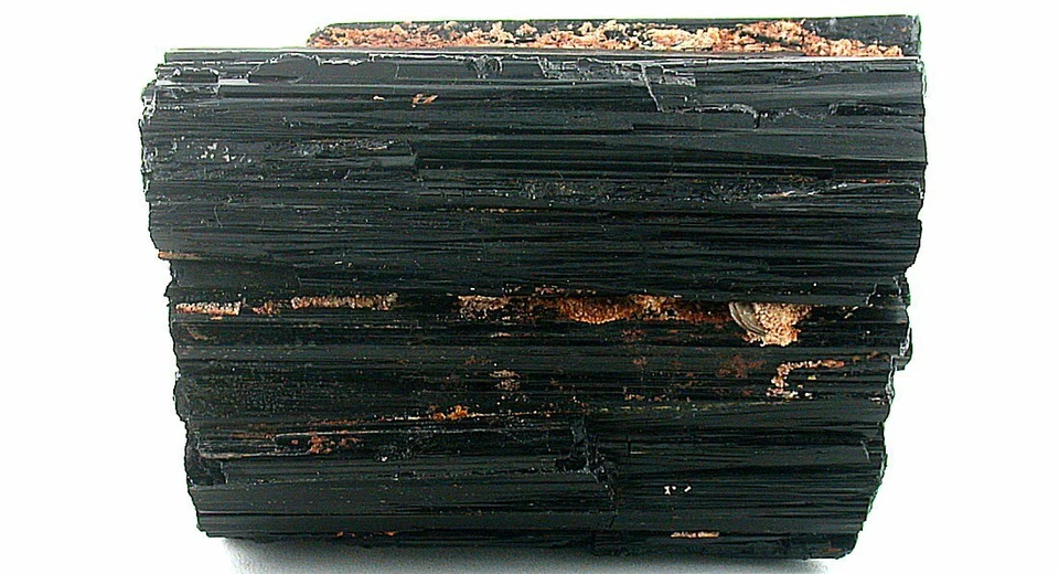 大号 782 克 1 磅 11.6 盎司天然黑色碧玺水晶标本宝石 T3A49 — 第 4/4 张图片