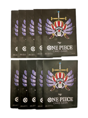 10 sleeves Buggy pirate Flag One Piece Official Limited card sleeve