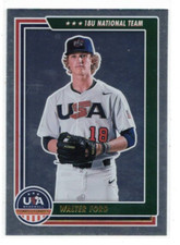Walter Ford - 2022 Panini USA Baseball Stars & Stripes #72 - Seattle Mariners