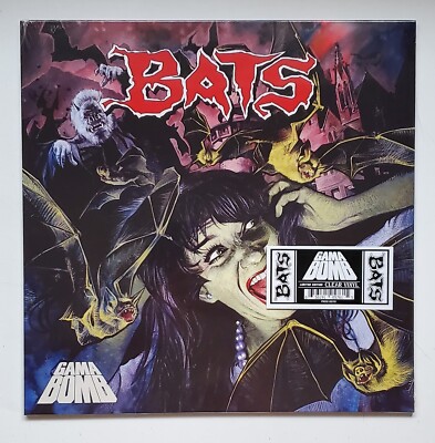Gama Bomb - Bats (Limited Edition Clear Vinyl LP) Neu & Versiegelt