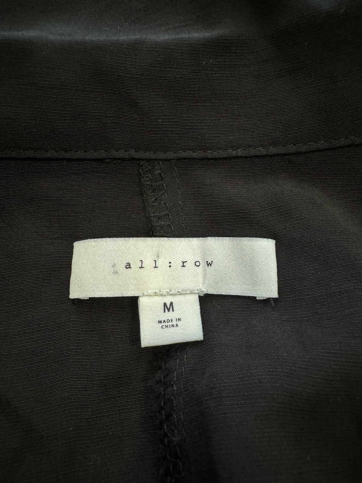 All Row Black Collared Button Front Midi Dress Sh… - image 4