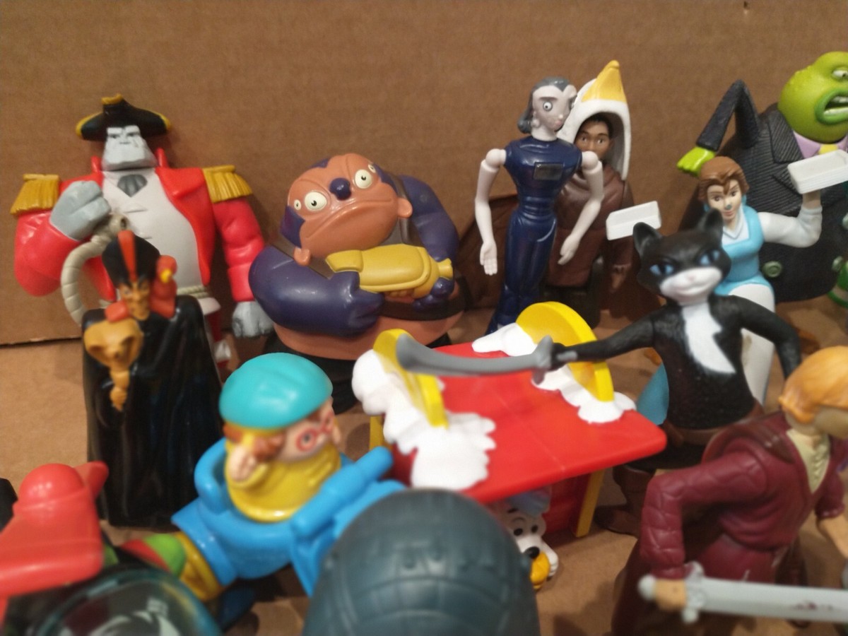 43 Piece Lot of Disney/McDonalds/Burger King Happy Meal Toys | eBay