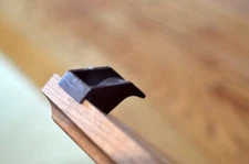 BARRSITER BOOKCASE SLIDING GLASS DOOR PIVOT ARM - PLASTIC DOOR SLIDE - RARE