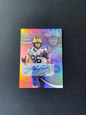 Schoonmaker Point 2023 Panini Prestige Rookies Xtra Points Premium Auto #397 Luke ...