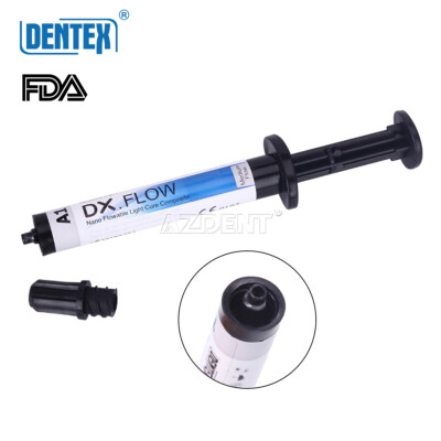 Dentex Flowable Light-Cure Composite Resin - Medium Flow, Shades A1/A2/A3, 3g Syringe 7 thumbnail image