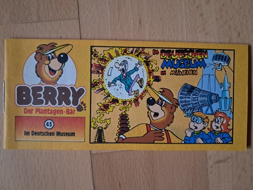 Berry - Der Plantagen-Bär Nr.43 von 1990 - TOP Z0 Piccolo-Werbecomic KABA