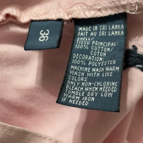 VTG Polo Ralph Lauren Shorts Men 34x8.5 Pink All Over Pony Print Tyler Chino - Picture 6 of 11