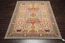 Modern Hand Tufted Wool Area Rug Contemporary Carpet for Living Room Bedroom