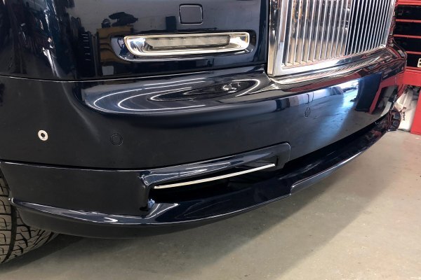 Front Bumper Spoiler Luxe-GT Style For Rolls-Royce Phantom 2013-2017