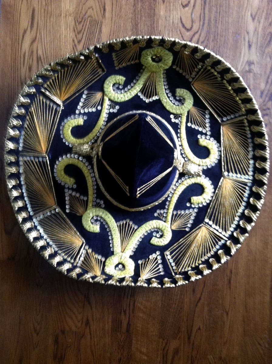 UNIQUE VTG SOMBRERO HAT LUNA 23 display picture 1