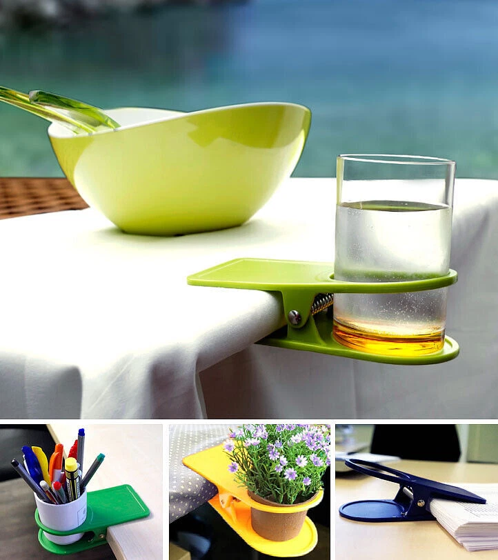 Gimex - Trinkclip für Dosen und kleine Flaschen bis 0,5l, Boot/Camping