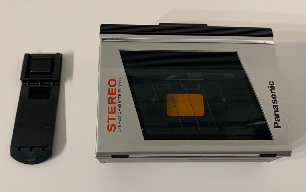 Panasonic RQ-JA61 Portable Cassette Player w/ Box And Headphones