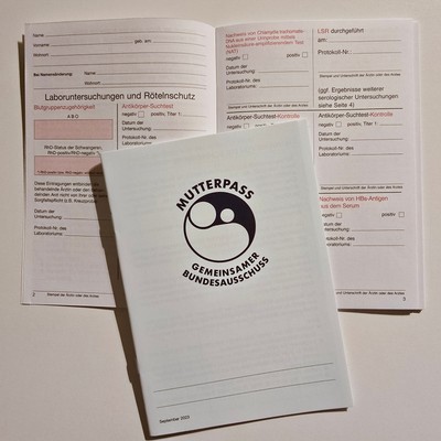 Deutscher Mutterpass Original unbeschrieben mit Mutterpasshülle unbenutzt Neu