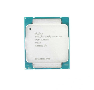 SR204 INTEL XEON E5-2643 V3 3.40GHZ 6 CORE 20MB CACHE SR204 INTEL XEON E5-2643 V3 3.40GHZ 6 CORE 20MB CACHE