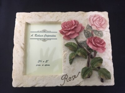 A. RICHESCO CORPORATION HAND PAINTED RESIN 5 x 7