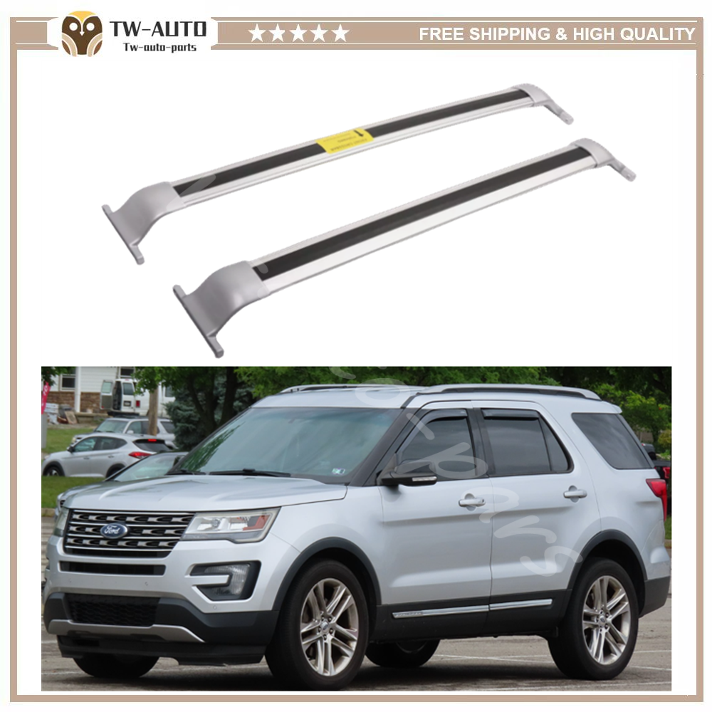 Clothes Rails 2020 Ford Explorer Xlt Roof Rack Cross Bars