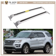 220 LBS Roof Rack Cross Bars Fit for Ford Explorer 2016-2019 Roof Racks Luggage