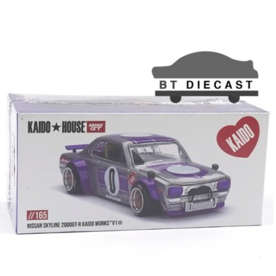 MINI GT X KAIDO HOUSE NISSAN 2000GT-R KPGC10 V1 2000 GT-R 1/64