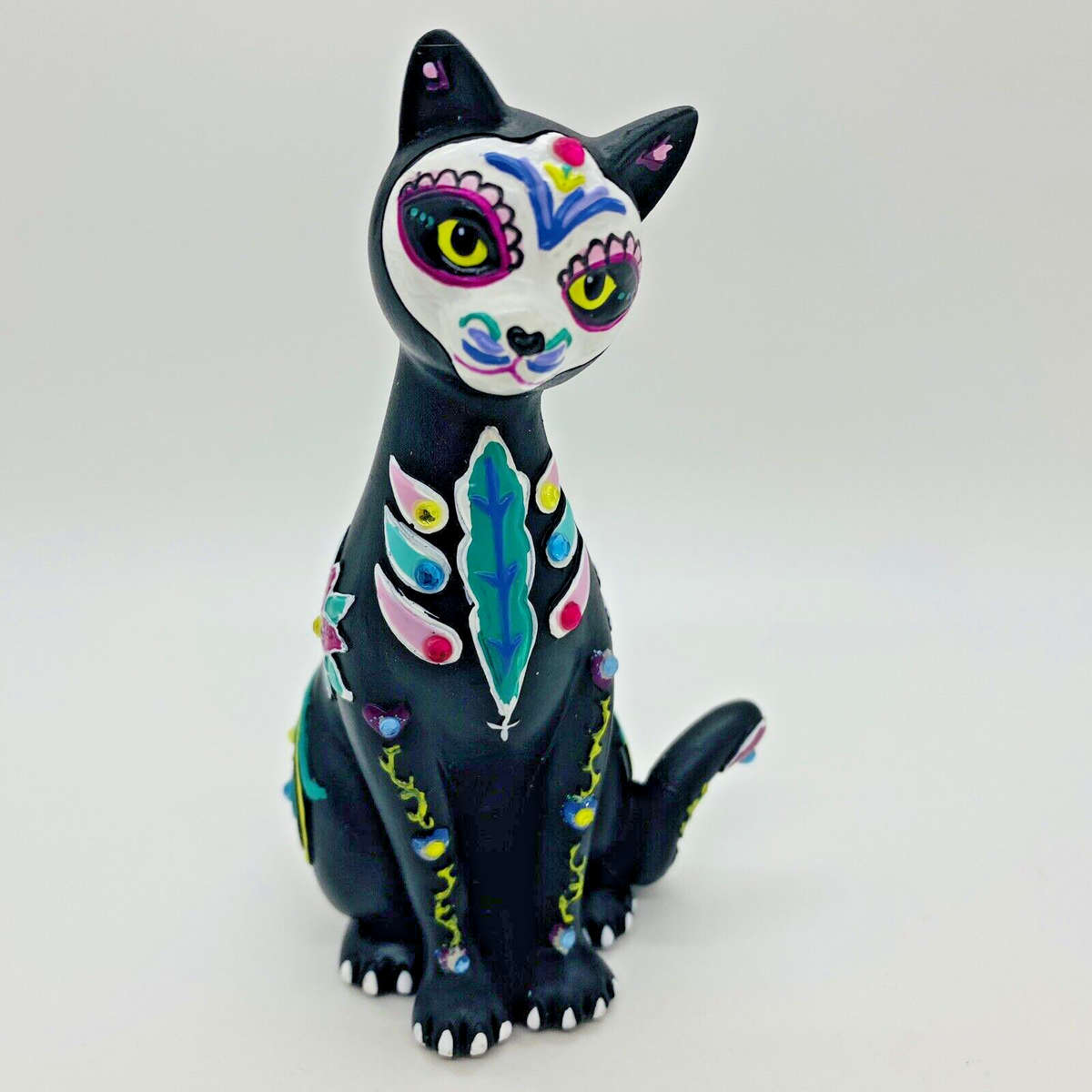 Fur-Ever Serenity SUGAR SKULL CAT COLLECTION by BLAKE JENSEN, COA