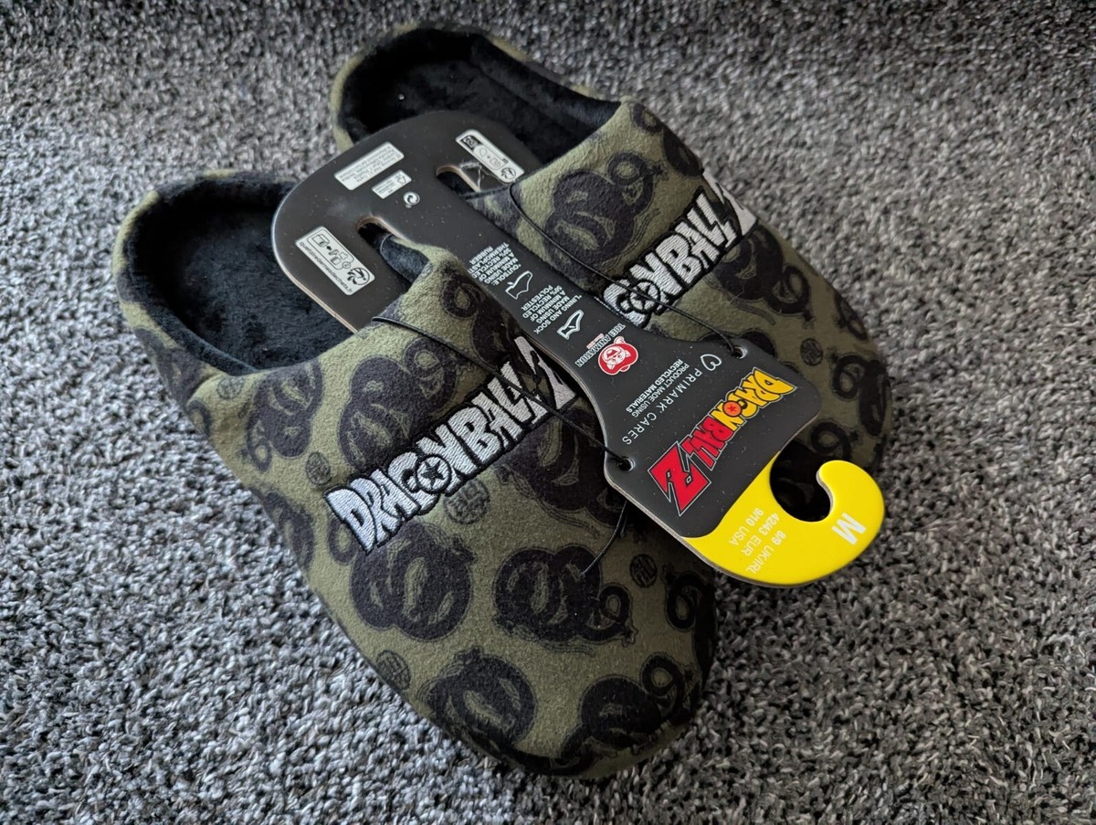 Mule Slippers Cheap Mens Slippers Primark Dragon Ball Z X Primark