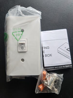 NEW Maxim Lighting 2.5'' Junction Box, White - 53838WT