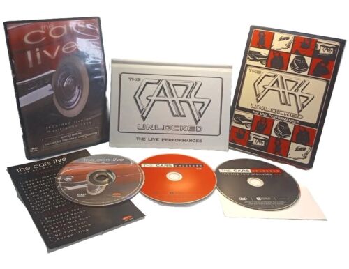 The Cars Unlocked: LIVE RECORDING+Performances+Bonus [Lot=3] DVD '76~'06 Mint📀 - Afbeelding 1 van 6
