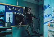 MARK STEGER signed Autogramm 20x30cm STRANGER THINGS in Person autograph COA