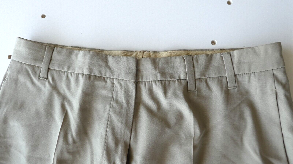 Jil Sander Tailor Made wool pants in sand color FR 42 (US 10) | eBay