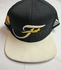 Adidas Golden State Warriors RTF 2015 NBA Finals Black White Snapback Cap Hat