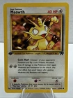 1st Edition Meowth 62/82 - Team Rocket - Common - Pokemon
