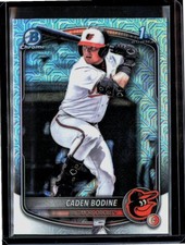 2025 Bowman Draft #BDC-63 Caden Bodine Chrome Mojo Refractor