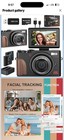 K100 Compact Digital Camera 48MP 4K Autofocus 18x Zoom 3in Screen Black — photo 1