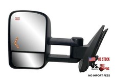 Driver Left Side Door Towing Mirror Power and Heated with Driver LH Side