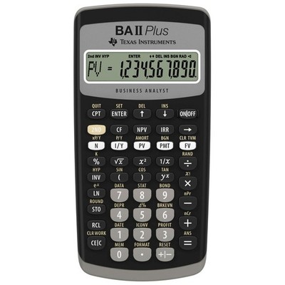 Texas Instruments BA II Plus Rechner