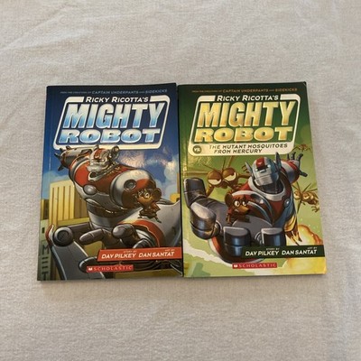 Ricky Ricotta and Ricky Ricotta's Mighty Robot vs. Mutant Mosquitoes Two Books
