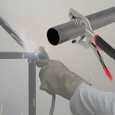 Ergonomisches Design 10 Zoll verstellbare Schweißrohrzange mit Komfortgriff