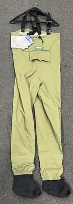 HODGMAN W411-000 CHEST WADERS BOOTFOOT WATERPROOF FISHING HUNTING SIZE SMALL