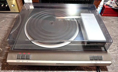 Rare Working ReVox B795 Tangential Turntable, New Capacitors, Ortofon, See Video